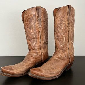 Lucchese Cassidy Cowgirl Boots Size 8.5 B